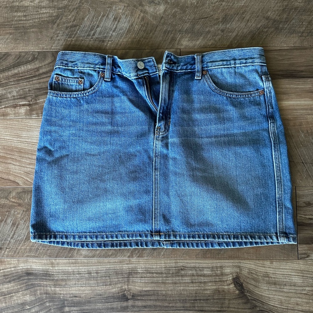 GAP Light Blue Denim Mini Skirt